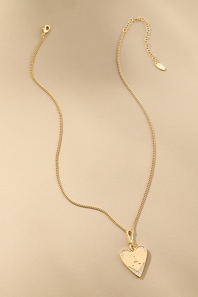 Monogram Heart Necklace #1