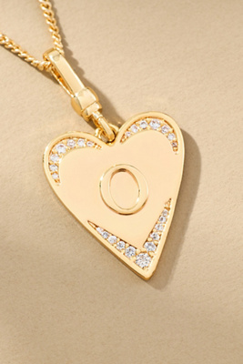 Monogram Heart Necklace