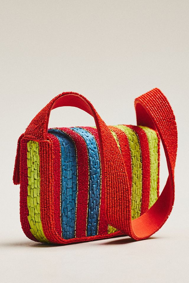 Fiona Beaded Bag: Geometric Edition #1