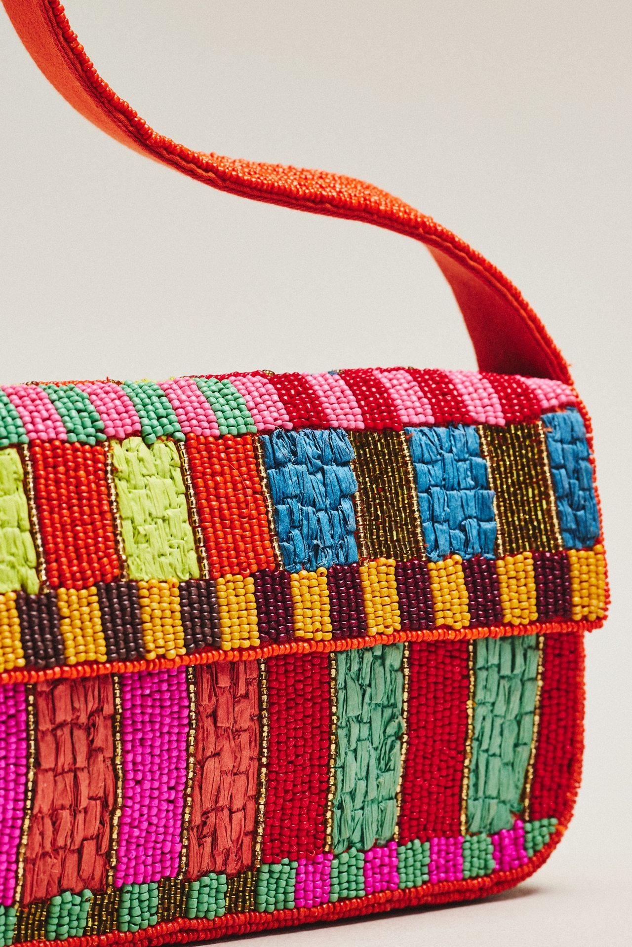 The Fiona Beaded Bag: Geometric Edition