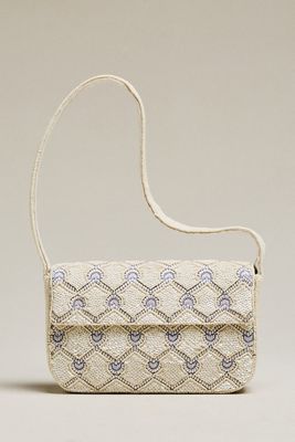 Lisi Lerch Ruby Raffia Snaffle Clutch | Anthropologie