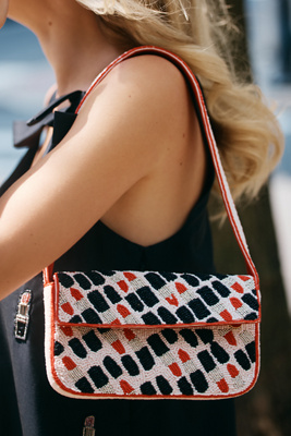 By Anthropologie The Fiona Beaded Bag: Icon Edition