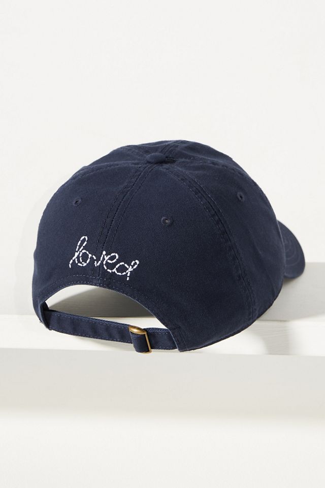 Kerri Rosenthal Heart Patch Baseball Cap #1