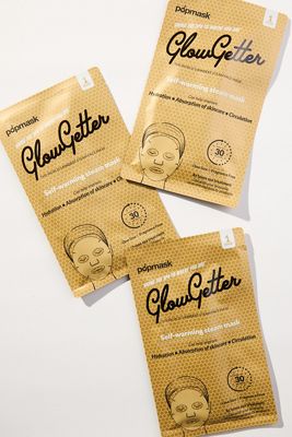 Popmask Glow Getter Self-Warming Steam Masks, Set of 3
