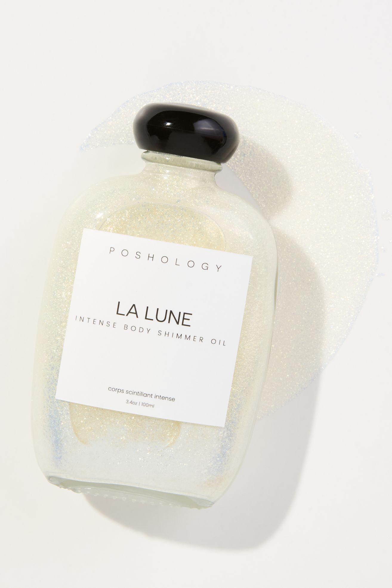 Poshology Body Shimmer Oil - LA LUNE, Standard, One Size