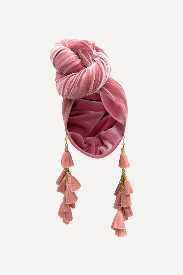 Julia Clancey Chacha Tassel Hair Wrap #1