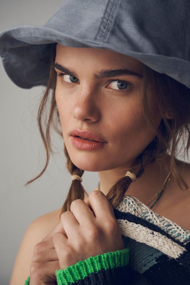 Wyeth Cotton Linen Bucket Hat #4