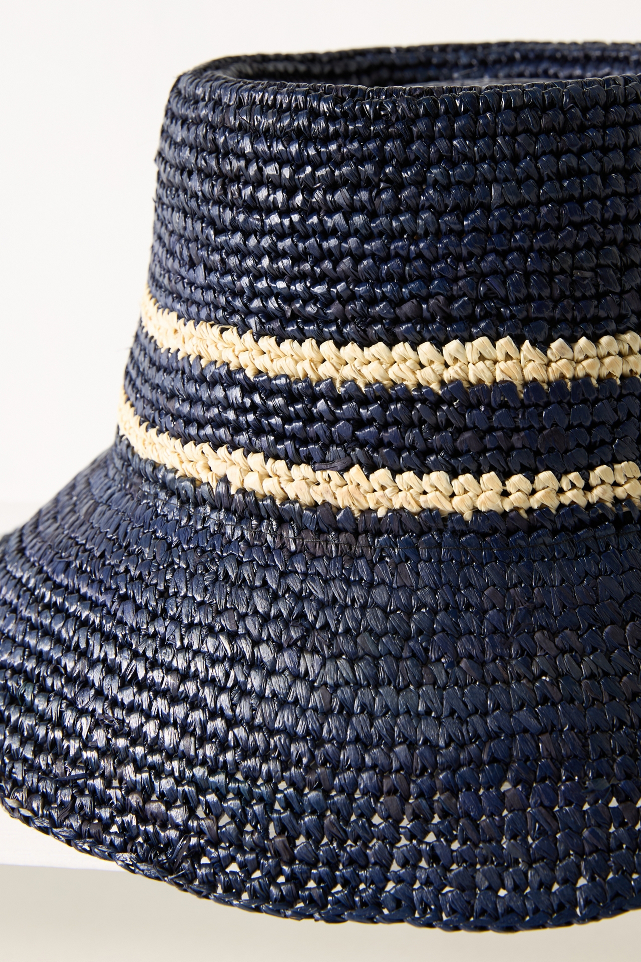 Wyeth Raffia Straw Bucket Hat