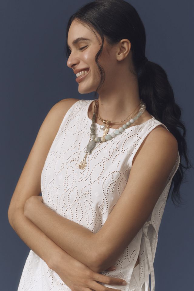 SoleilSoleil Embroidered Fish Tunic #1