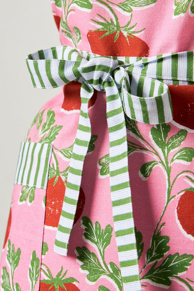 Luca Block Print Apron #2