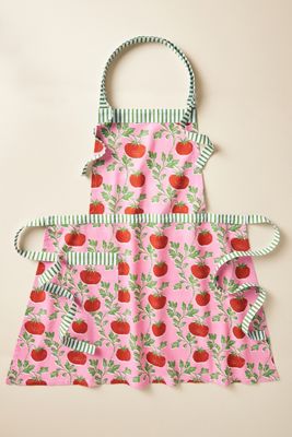 Luca Block Print Apron