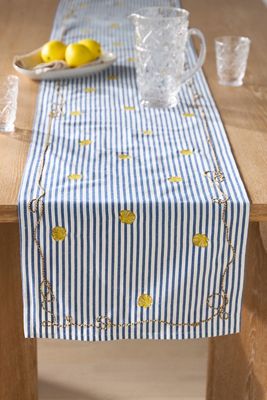 Nathalie Lete By the Sea Embroidered Table Runner