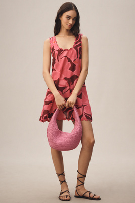 Shop Elizabeth Gillett Ric Rac Cover-up In Pink