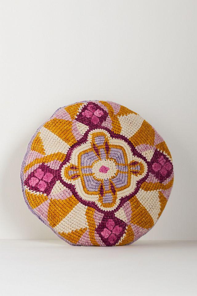 Jamea Woven Geometric Indoor/Outdoor Pillow #1