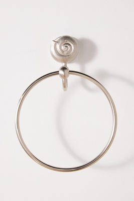 Anthropologie Conchita Seashell Towel Ring