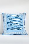 Soula Embroidered Indoor/Outdoor Pillow