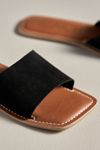 Matisse Beach Bali Suede Square-Toe Slide Sandals