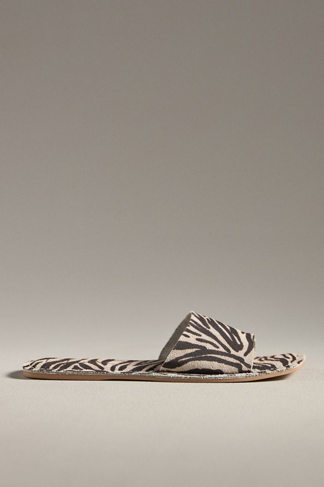 Matisse Beach Bali Suede Square-Toe Slide Sandals #1