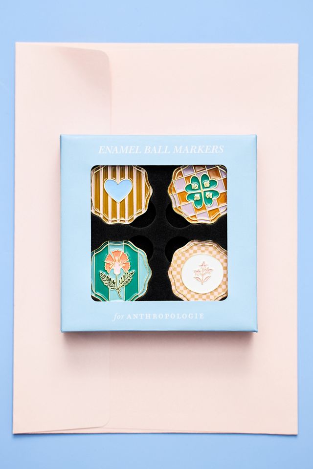Anthropologie Golf Ball Markers, Set of 4 #2