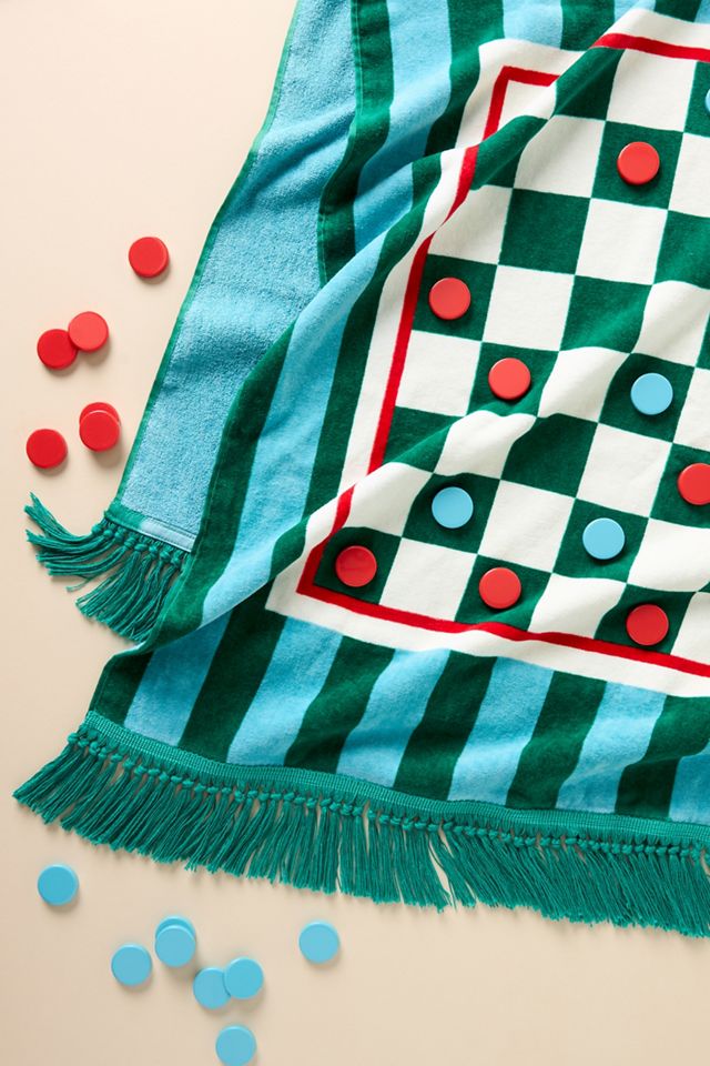 Anthropologie Towel Board Game Set #1