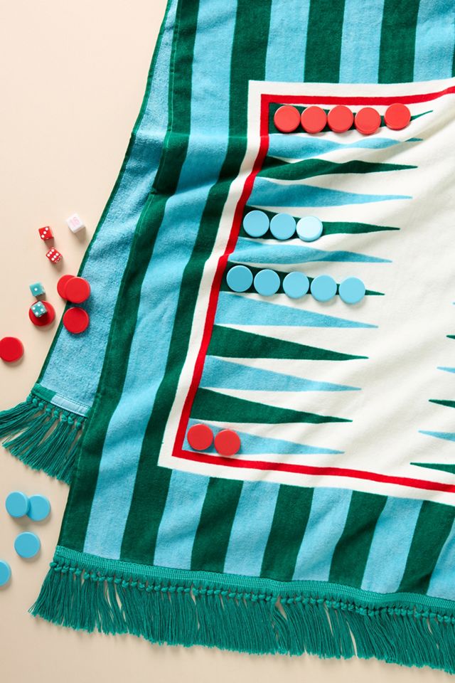 Anthropologie Towel Board Game Set #2