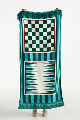 Anthropologie Towel Board Game Set