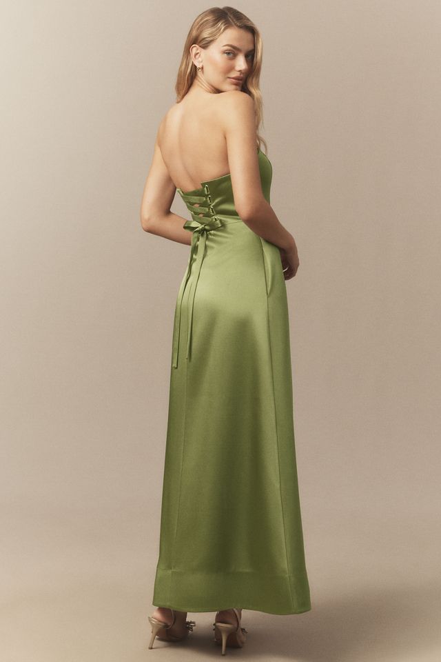 Mare Mare Piper Strapless Fit & Flare Maxi Dress