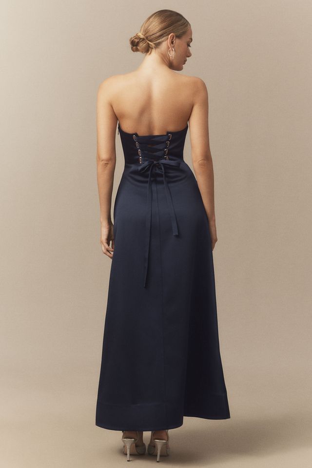 Mare Mare Piper Strapless Fit & Flare Maxi Dress #4
