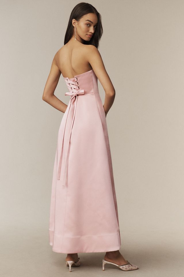 Mare Mare Piper Strapless Fit & Flare Maxi Dress
