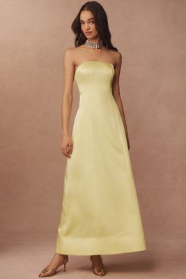 Mare Mare Piper Strapless Fit & Flare Maxi Dress