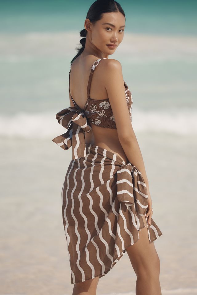 Celandine Fiona Printed Sarong #1