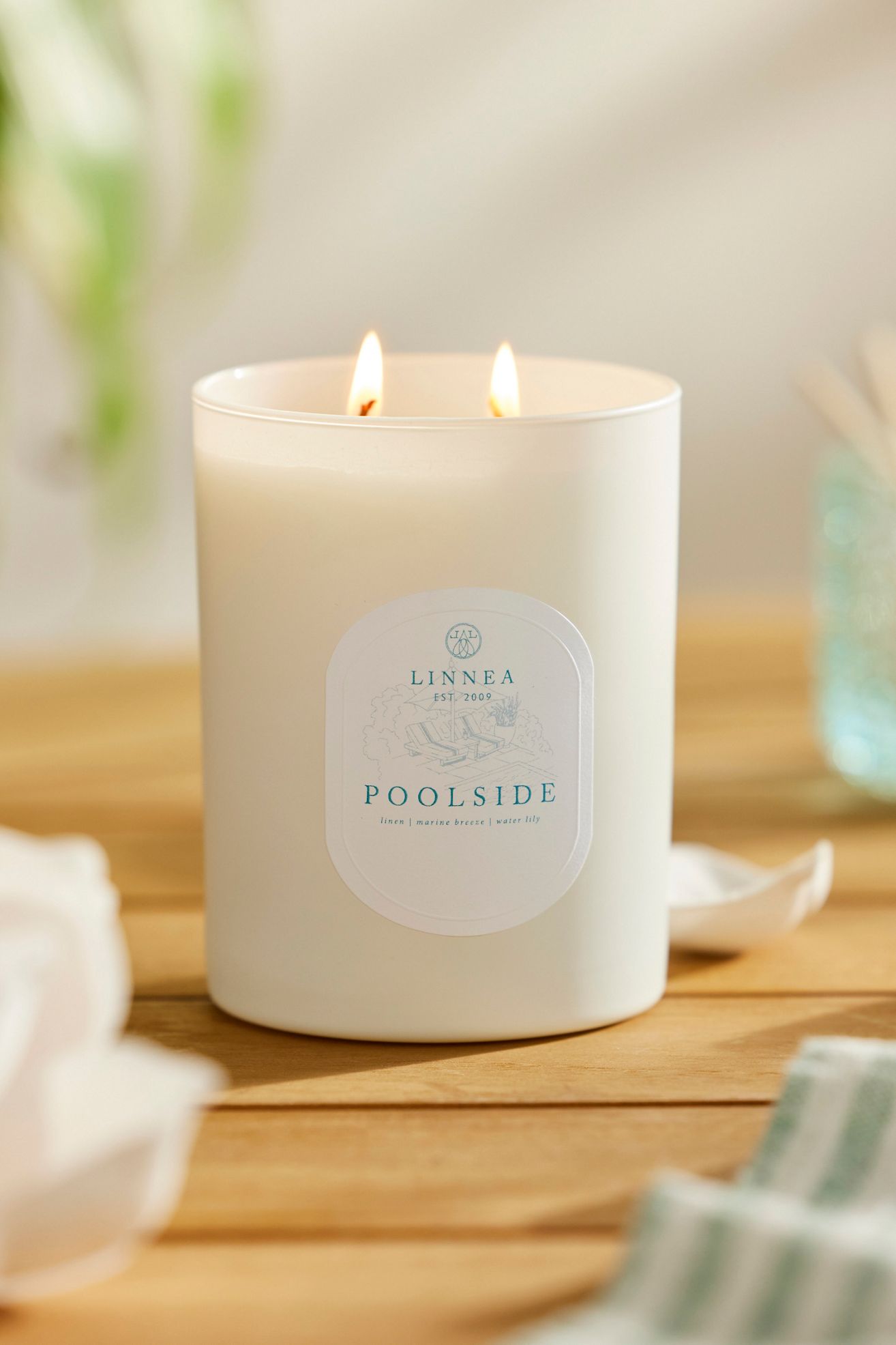 Linnea Candle, Poolside - Multi, One Size
