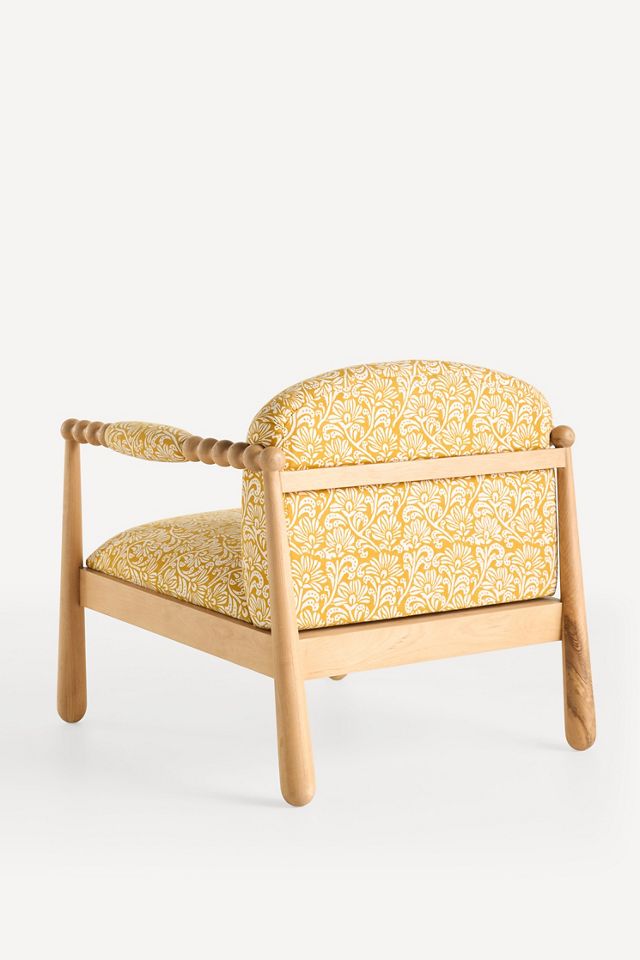Pippa Kari Block-Print Accent Chair #3
