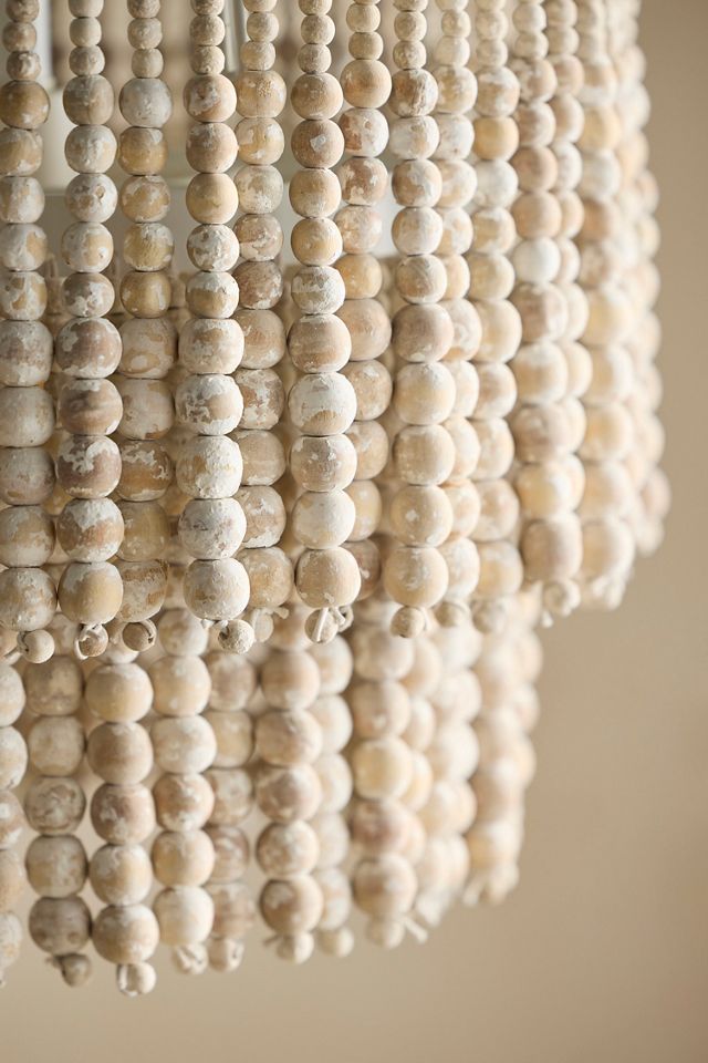 Beaded Flush Mount Ceiling Light #3