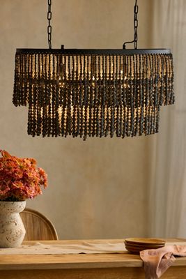 Beaded Chandelier Light