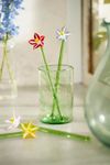 Flower Cocktail Stirrers, Set of 4