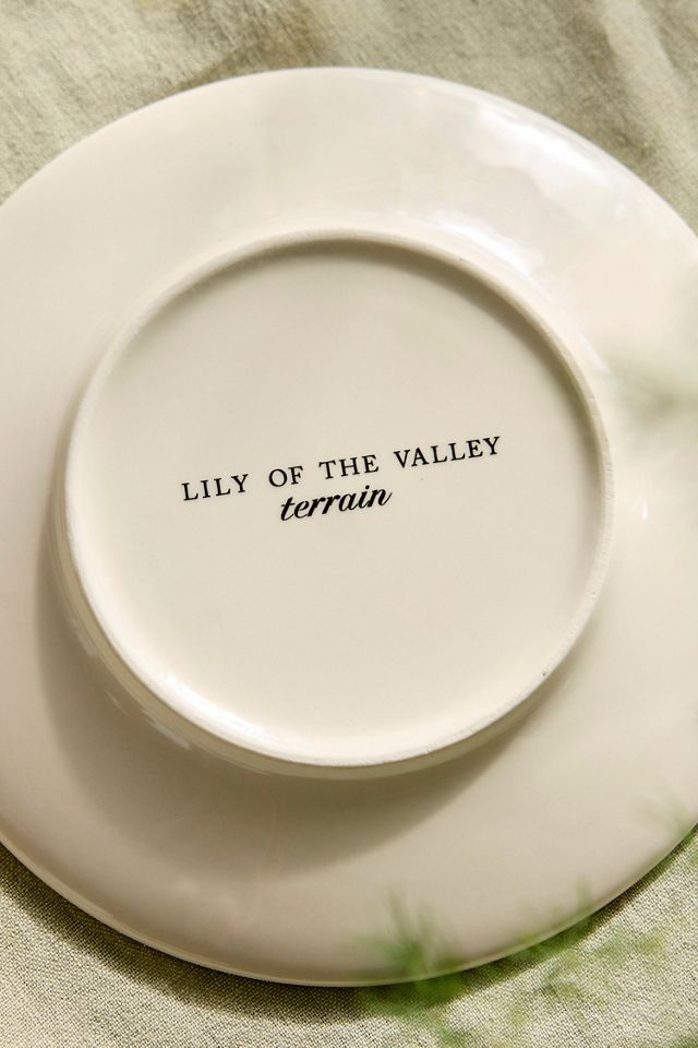Spring Botanical Stoneware Plate #1