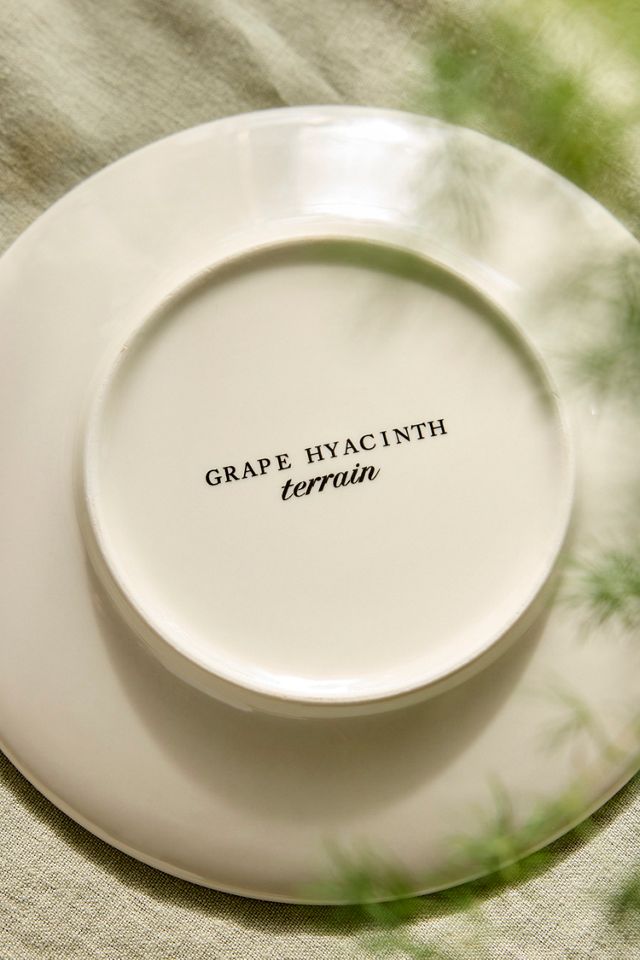 Spring Botanical Stoneware Plate | AnthroHome