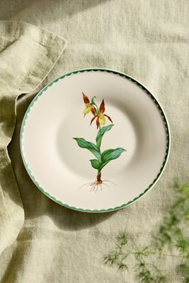 Spring Botanical Stoneware Plate