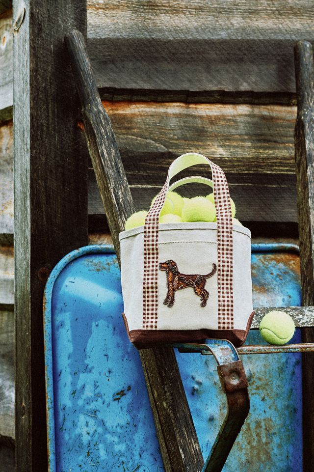 Beaded Canvas Tote #1