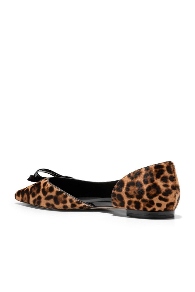 Cole Haan Noella Bow Animal Skimmer Flats | Anthropologie