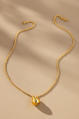 Sandralexandra Pomegranate Pendant Necklace In Gold