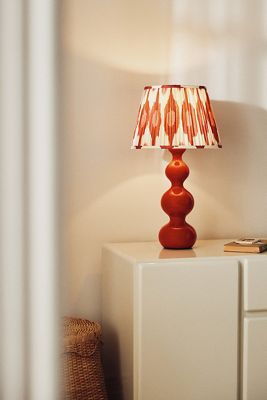 Pooky The Wobster Ceramic Ruched Shade Table Lamp