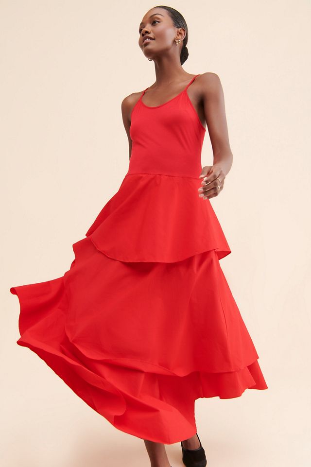 Helene Tiered Maxi Dress #3