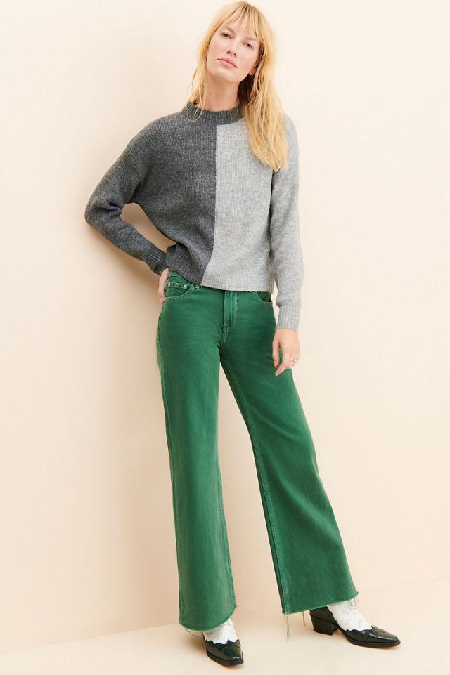 Vigoss Split Color Pullover #3