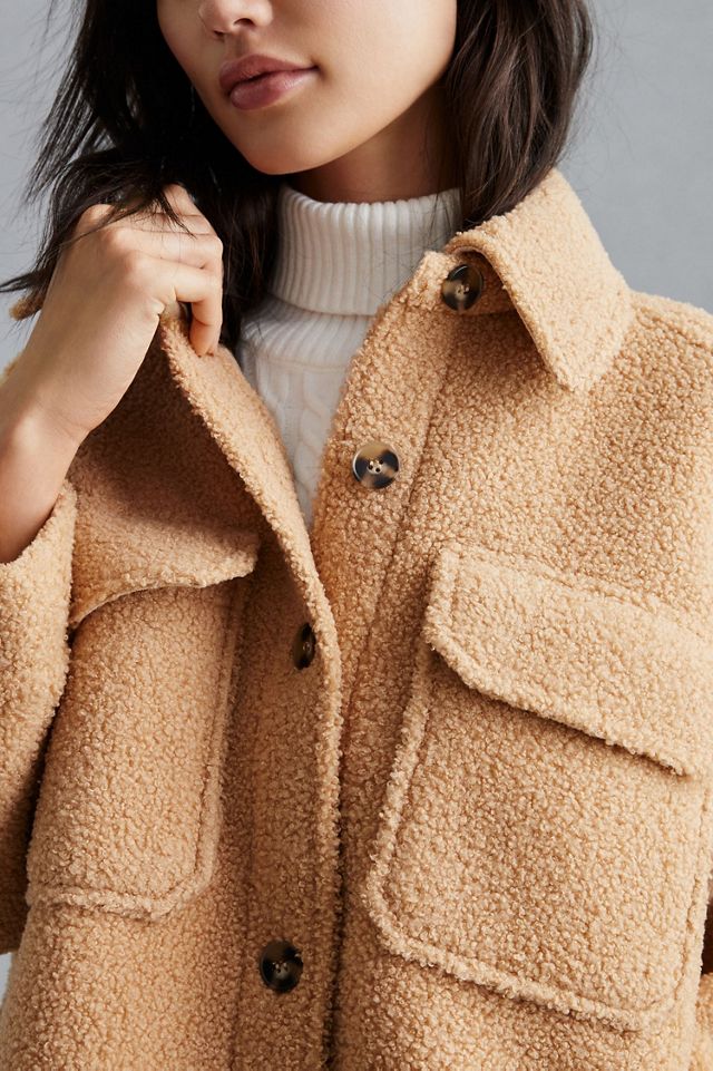 If By Sea Sherpa Oversized Shirt Jacket #2