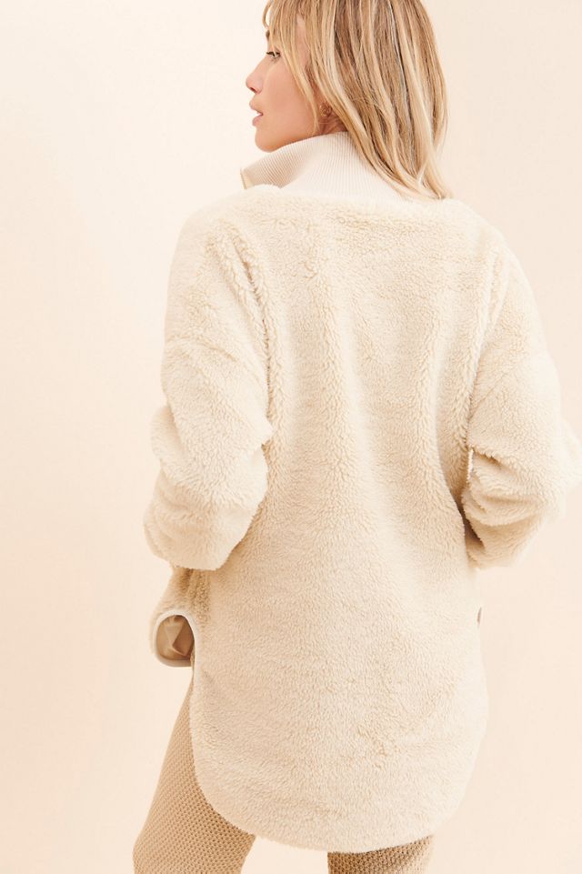 Varley Marney Oversized Fuzzy Jacket #1