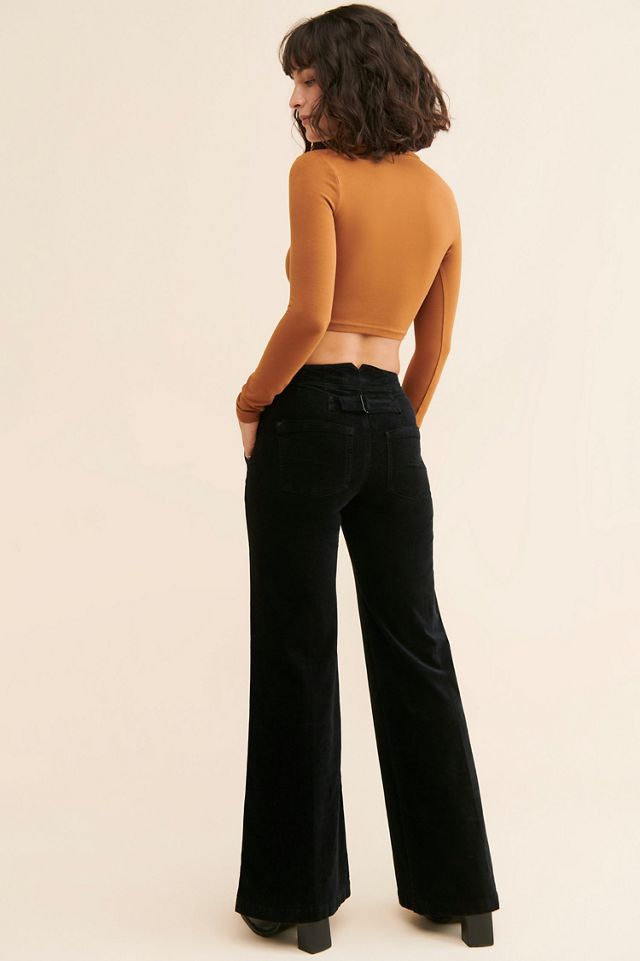 Pilcro Kit Utility Wide Leg Corduroy Trousers #1