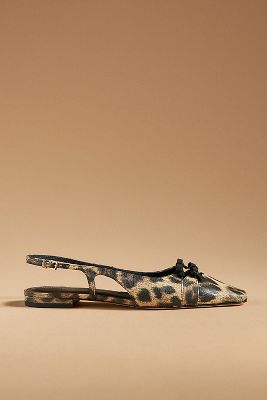 REFORMATION TAMMY SLINGBACK FLATS 