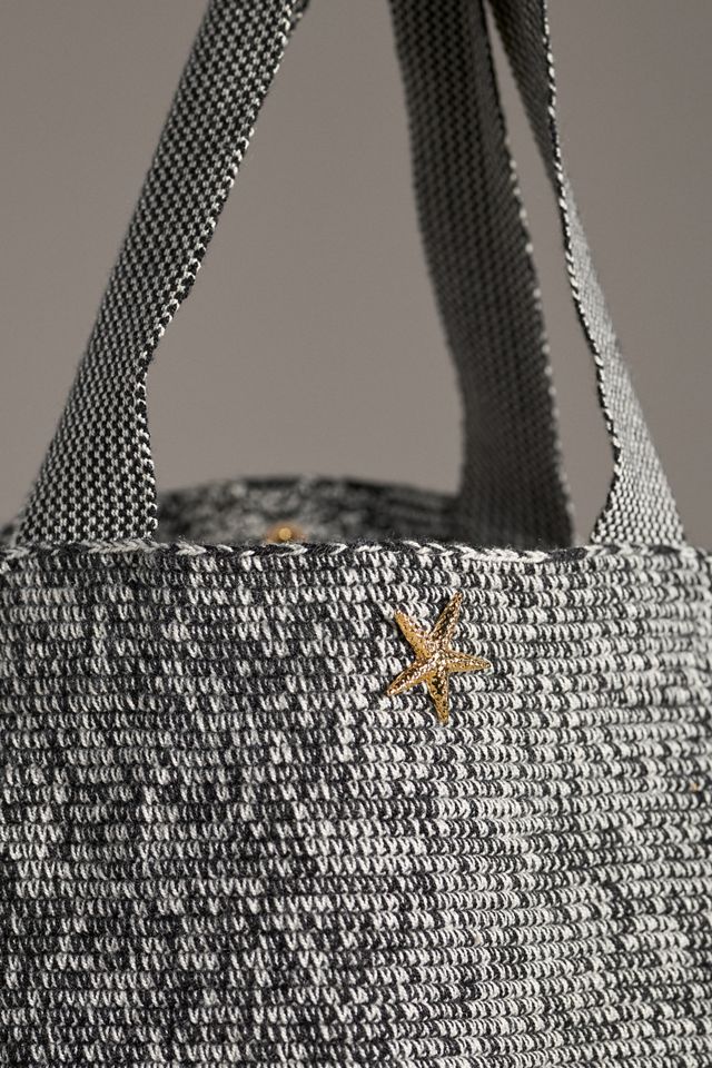 Teiruma XL Woven Knit Tote #2